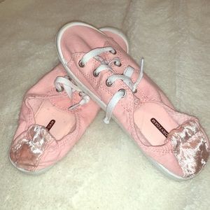 Pink Memory Foam Slip-ons